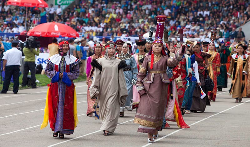 O Programa do Festival de Naadam 2015