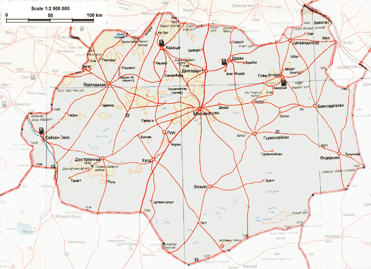 Mapa do Dungovi